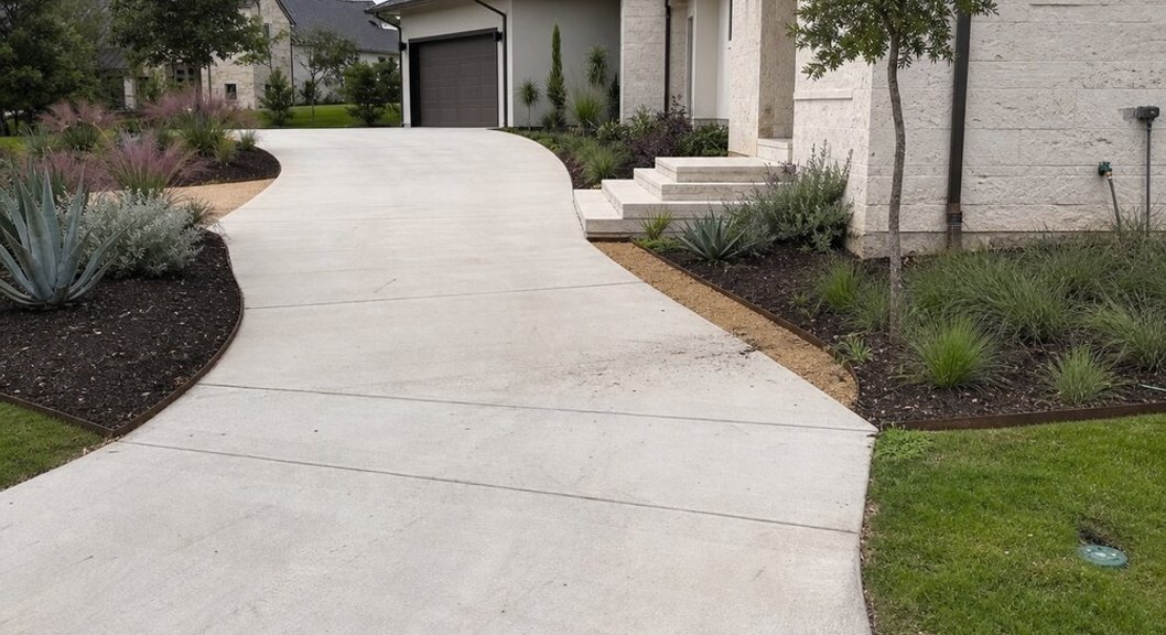 Custom concrete in Austin