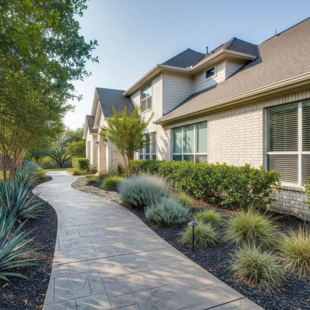 Concrete Pool Decks in Austin, TX project by 512 Luxury Landscaping in Austin, TX