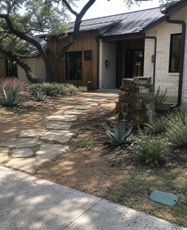 Austin Home Front Yard