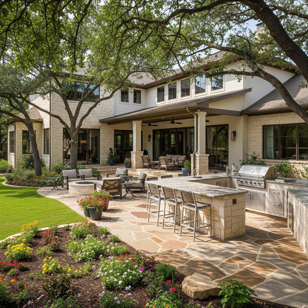3D Rendering & Visualization in Austin, TX project by 512 Luxury Landscaping in Austin, TX