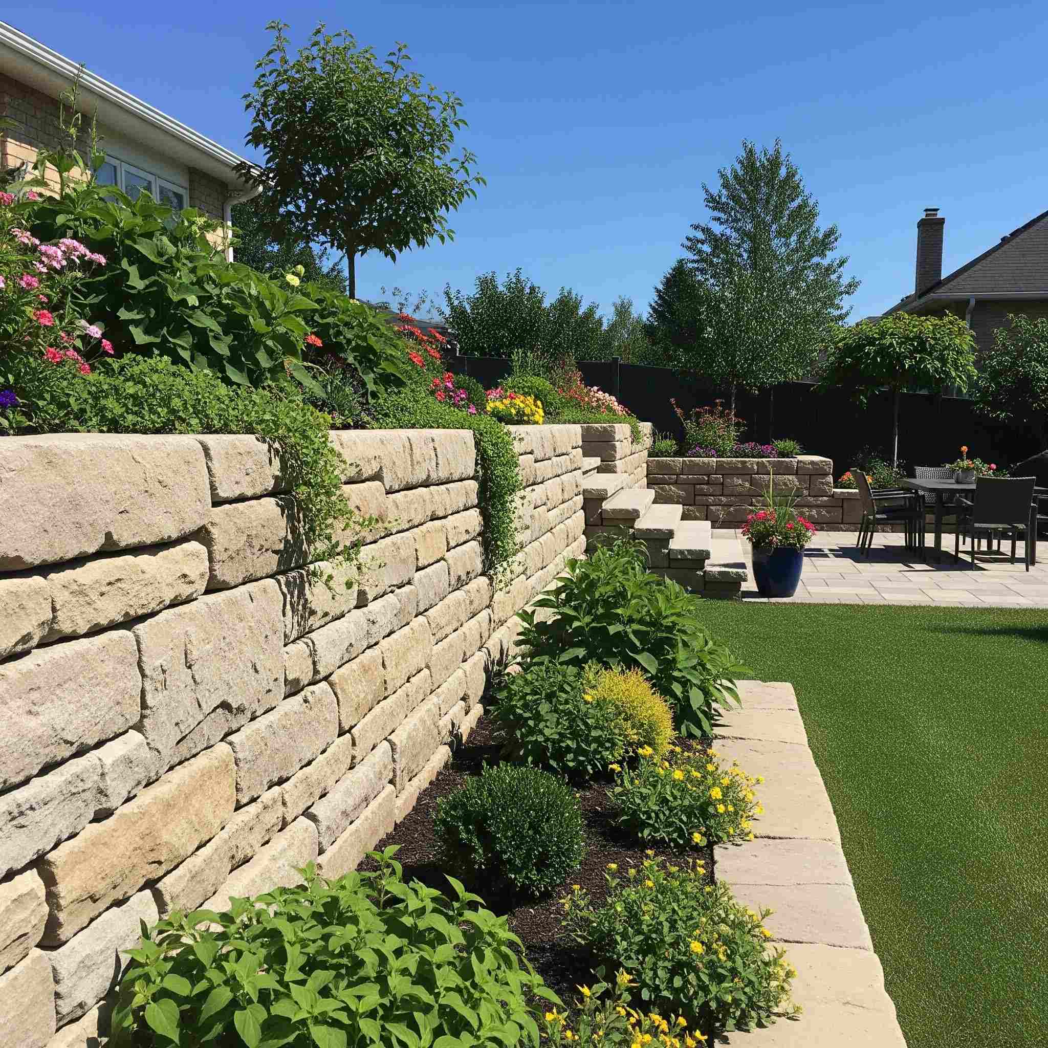 Retaining Walls in Austin, TX by 512 Luxury Landscaping in Austin, TX