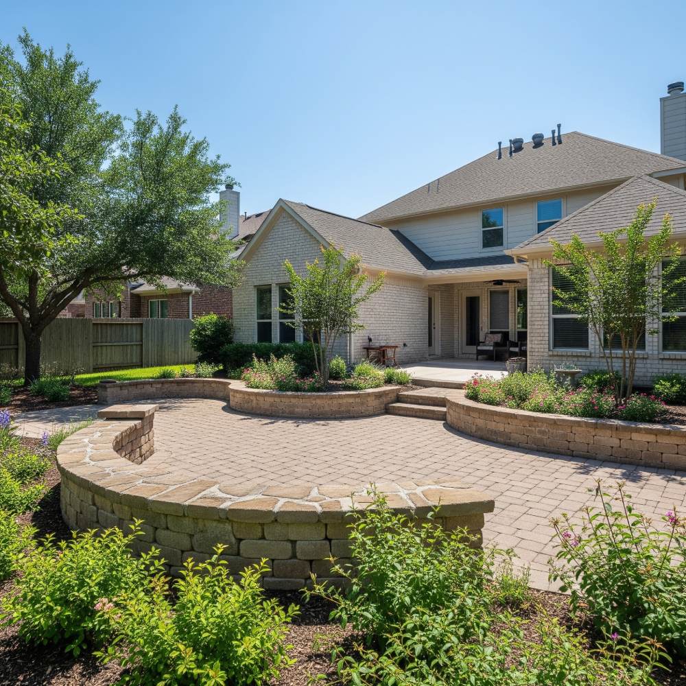 Custom Stonework in Austin, TX by 512 Luxury Landscaping in Austin, TX