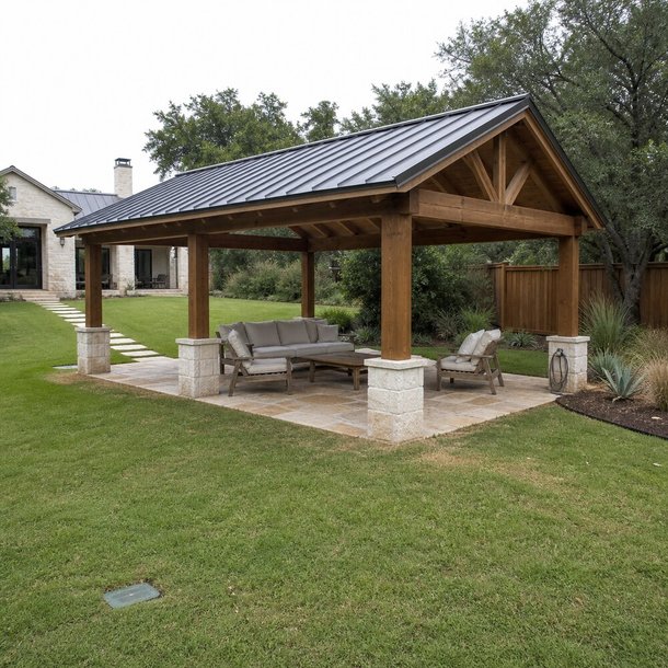 Lakeside Covered Patio