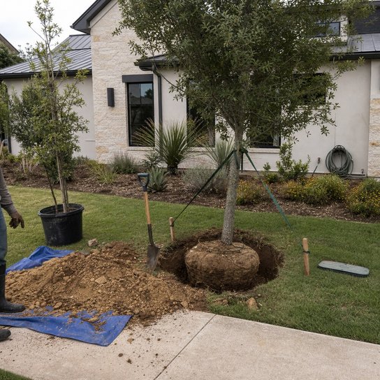 tree installation