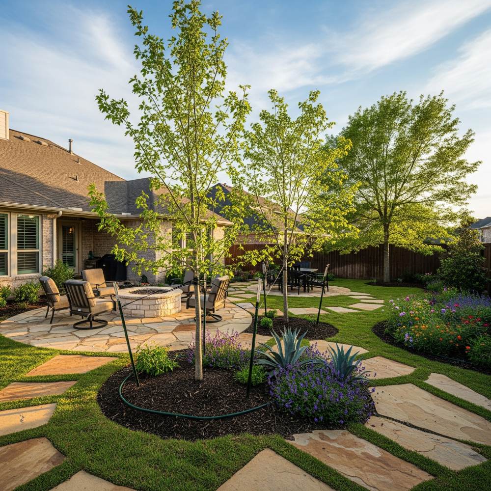 Tree Installation in Austin, TX by 512 Luxury Landscaping in Austin, TX