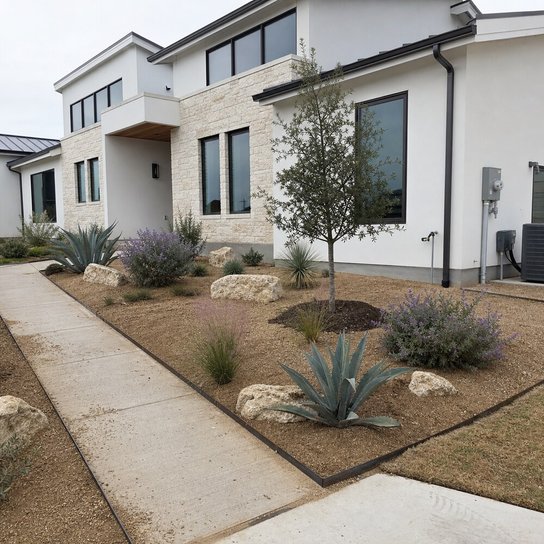 512 Luxury Landscaping in Rough Hollow, TX