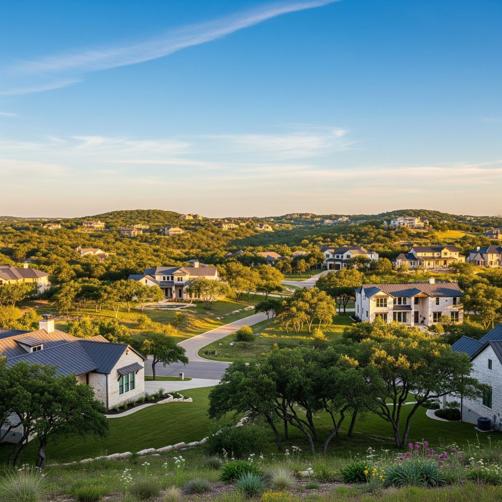 landscaping project in Bee Cave, TX by 512 Luxury Landscaping