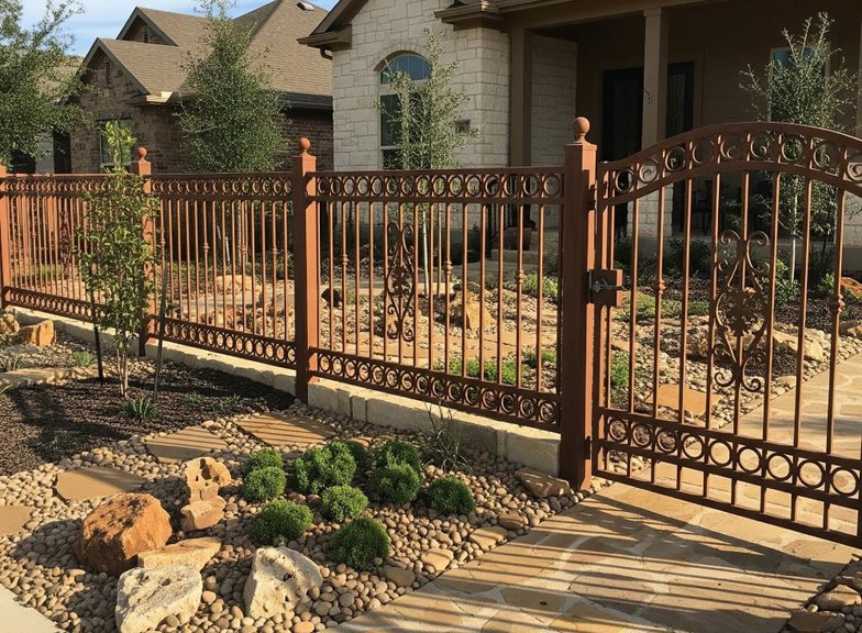 steel fencing