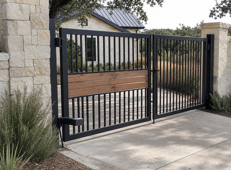 steel gates