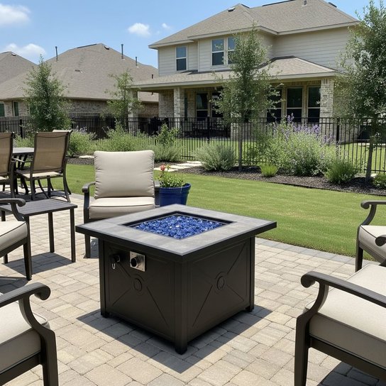 steel fire pit