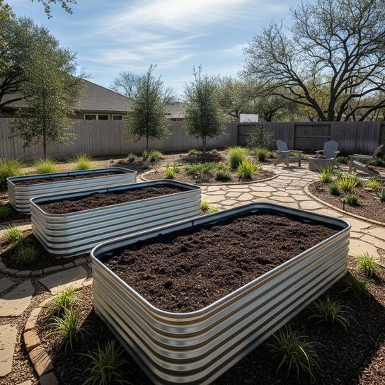steel raised garden beds