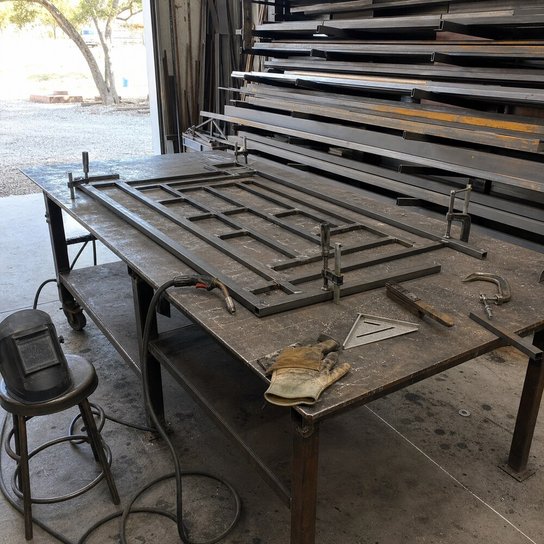 custom steel design